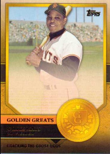 2012 Topps Golden Greats #GG15 Willie Mays