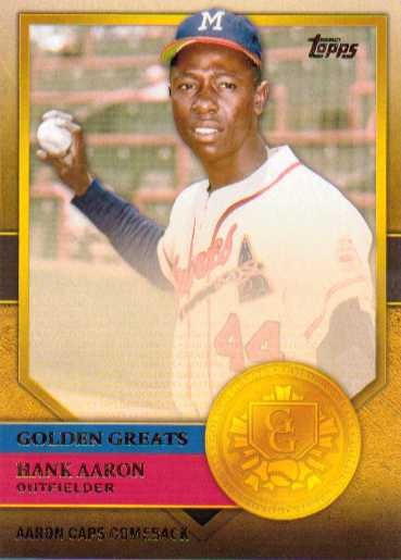 2012 Topps Golden Greats #GG52 Hank Aaron
