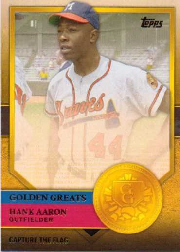 2012 Topps Golden Greats #GG55 Hank Aaron