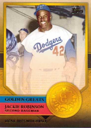2012 Topps Golden Greats #GG61 Jackie Robinson