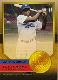 2012 Topps Golden Greats #GG64 Jackie Robinson