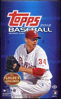 2012 Topps Baseball Hobby Box Series 1