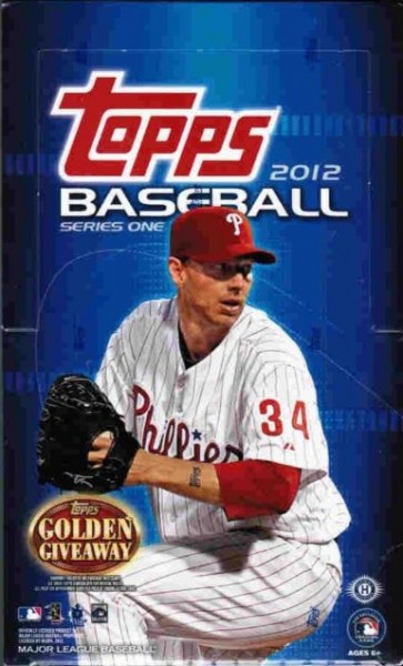 2012 Topps Baseball Hobby Box Series 1