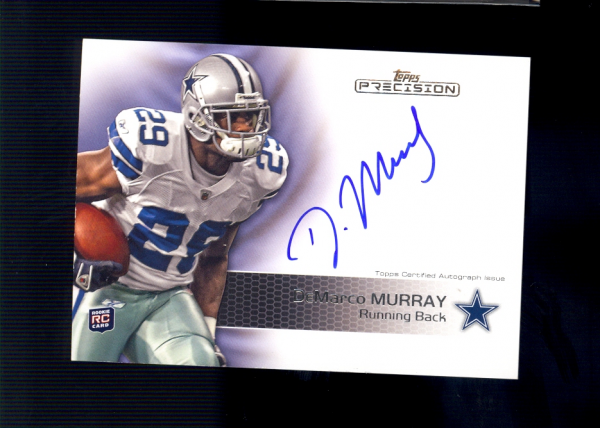 2011 Topps Precision #119 DeMarco Murray AU RC