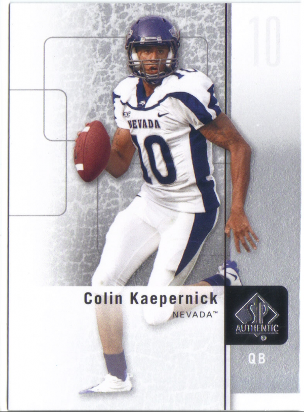 2011 SP Authentic #72 Colin Kaepernick
