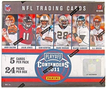 2011 Playoff Contenders Football Hobby Box