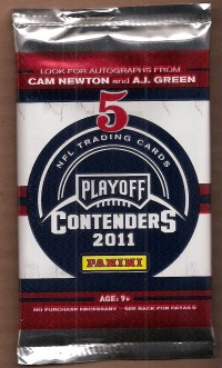 2011 Playoff Contenders Football Hobby Pack