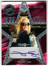 2012 Total Memorabilia Rising Stars Autographed Memorabilia Silver #RSAC2 Angela Cope front image