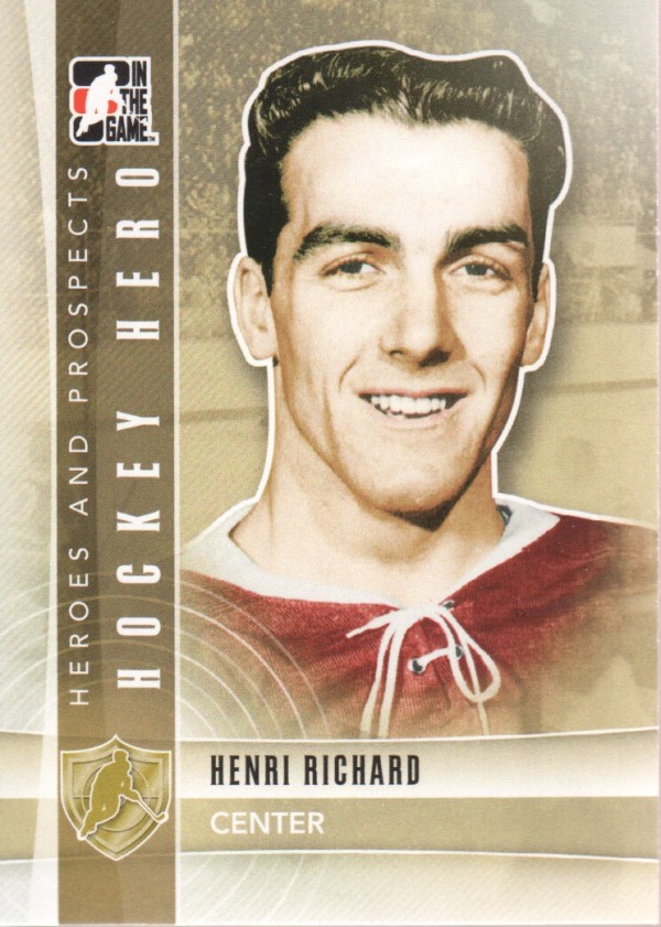 2011-12 ITG Heroes and Prospects #3 Henri Richard HH