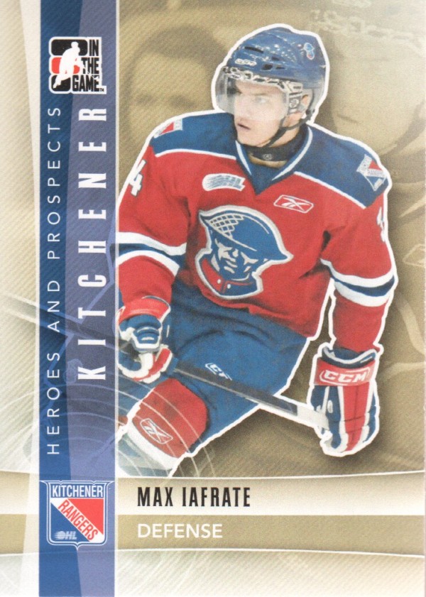 2011-12 ITG Heroes and Prospects #26 Max Iafrate CP