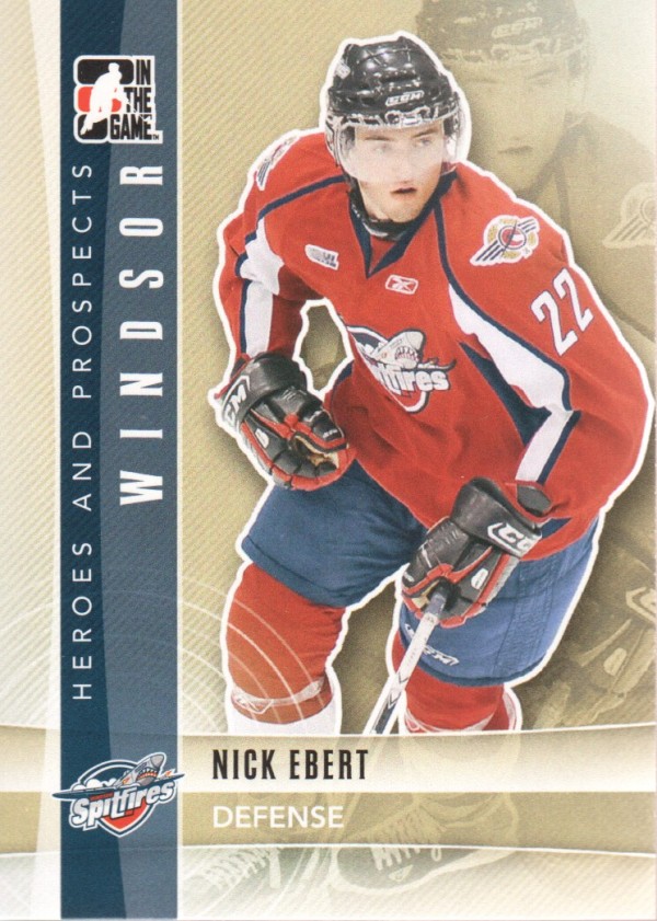2011-12 ITG Heroes and Prospects #29 Nick Ebert CP