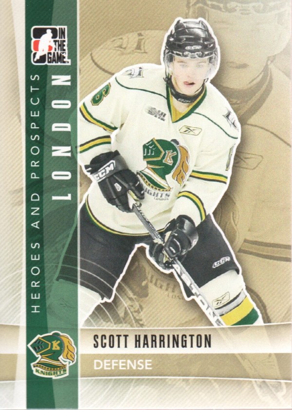 2011-12 ITG Heroes and Prospects #36 Scott Harrington CP