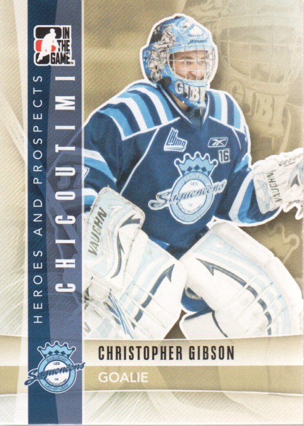 2011-12 ITG Heroes and Prospects #45 Christopher Gibson CP