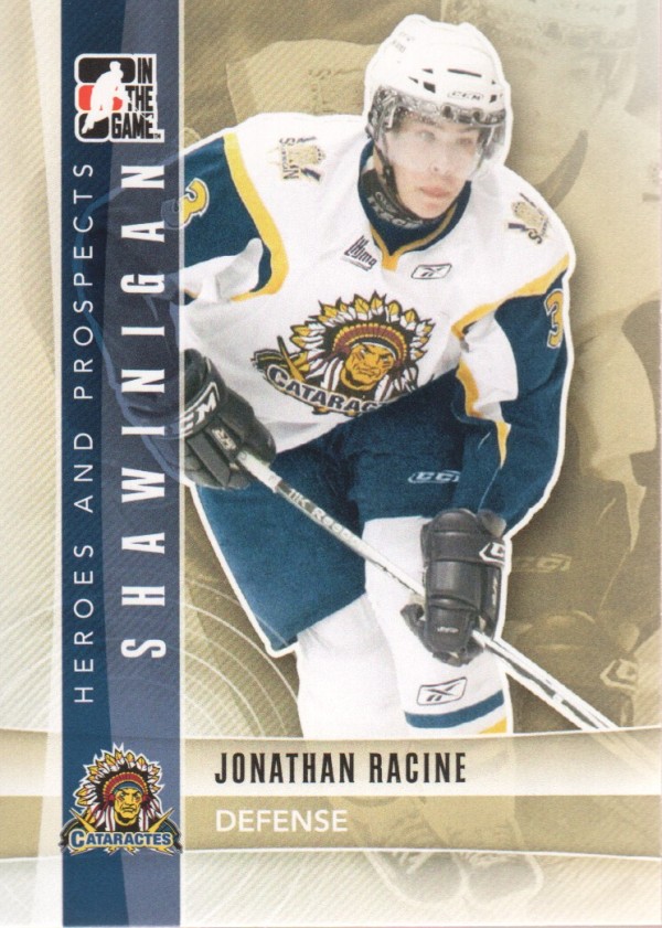 2011-12 ITG Heroes and Prospects #52 Jonathan Racine CP