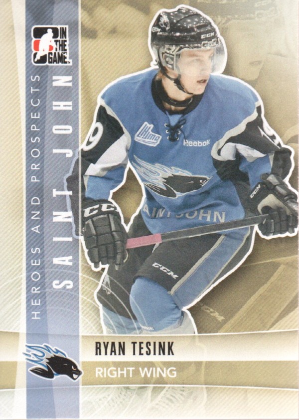 2011-12 ITG Heroes and Prospects #59 Ryan Tesink CP