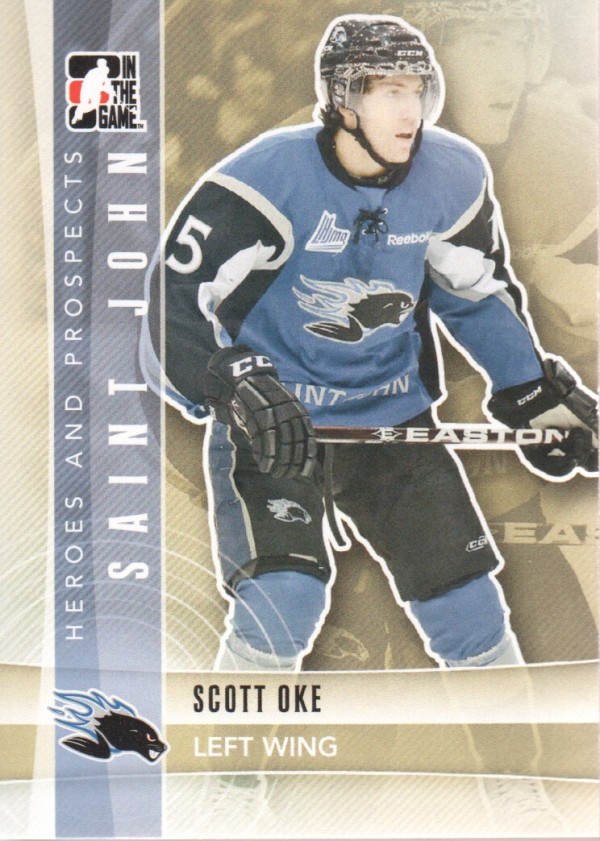 2011-12 ITG Heroes and Prospects #60 Scott Oke CP