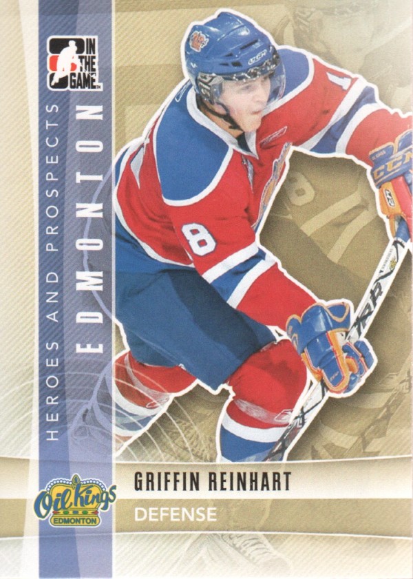 2011-12 ITG Heroes and Prospects #73 Griffin Reinhart CP