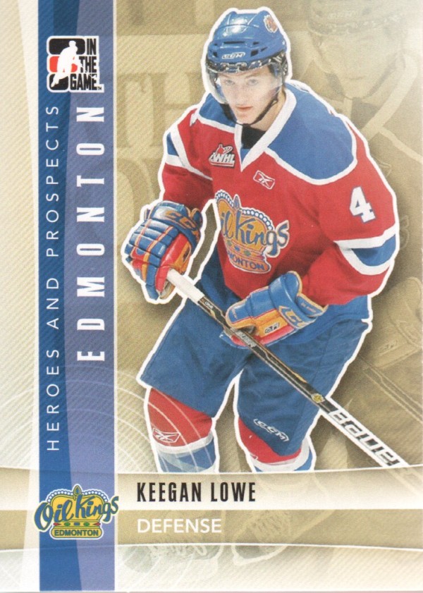 2011-12 ITG Heroes and Prospects #77 Keegan Lowe CP