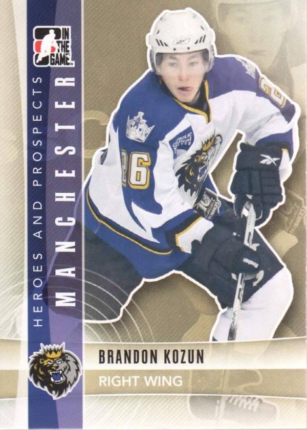 2011-12 ITG Heroes and Prospects #107 Brandon Kozun AP