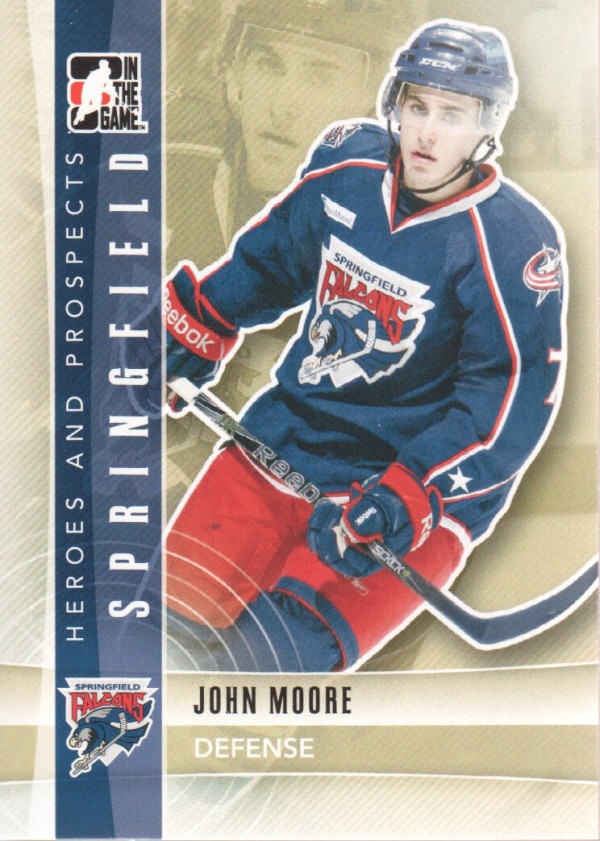 2011-12 ITG Heroes and Prospects #119 John Moore AP