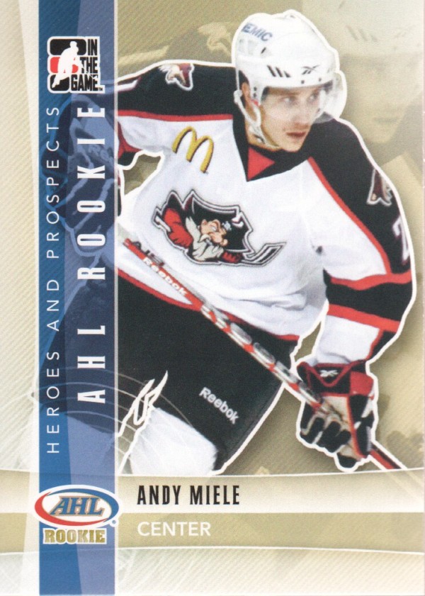 2011-12 ITG Heroes and Prospects #135 Andy Miele AR
