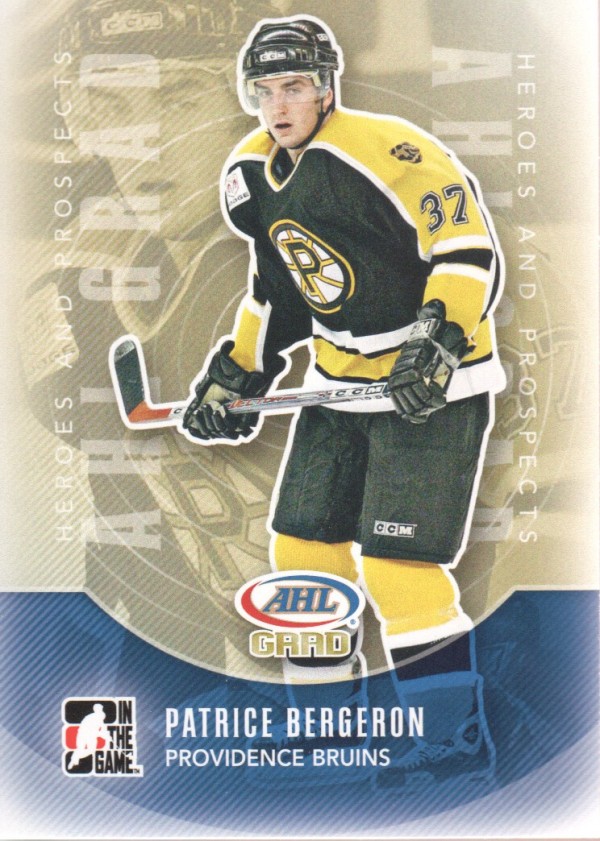 2011-12 ITG Heroes and Prospects #152 Patrice Bergeron AG