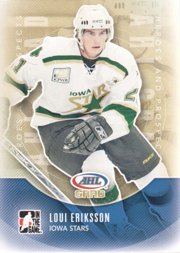 2011-12 ITG Heroes and Prospects #156 Loui Eriksson AG