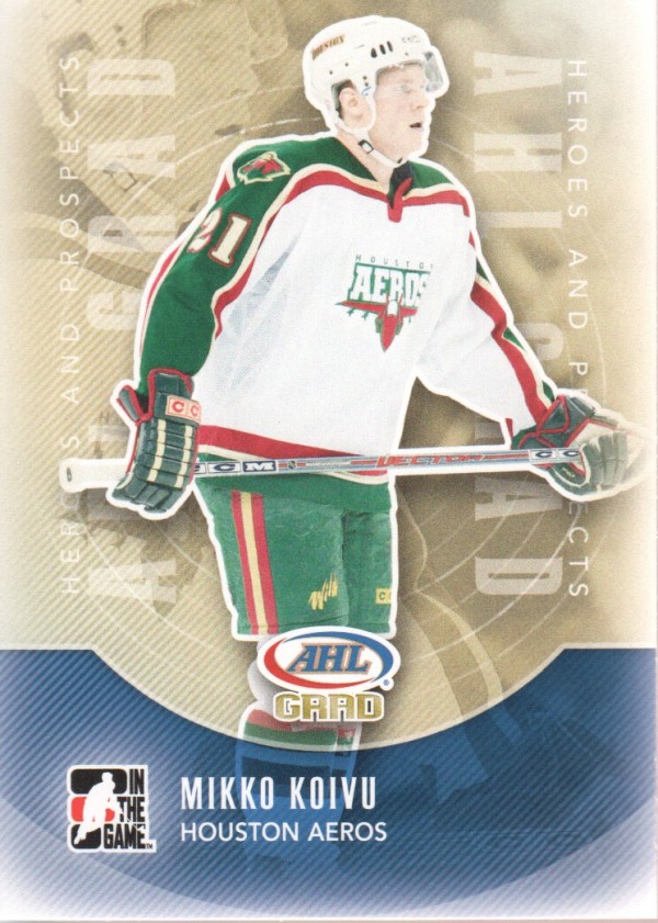 2011-12 ITG Heroes and Prospects #163 Mikko Koivu AG