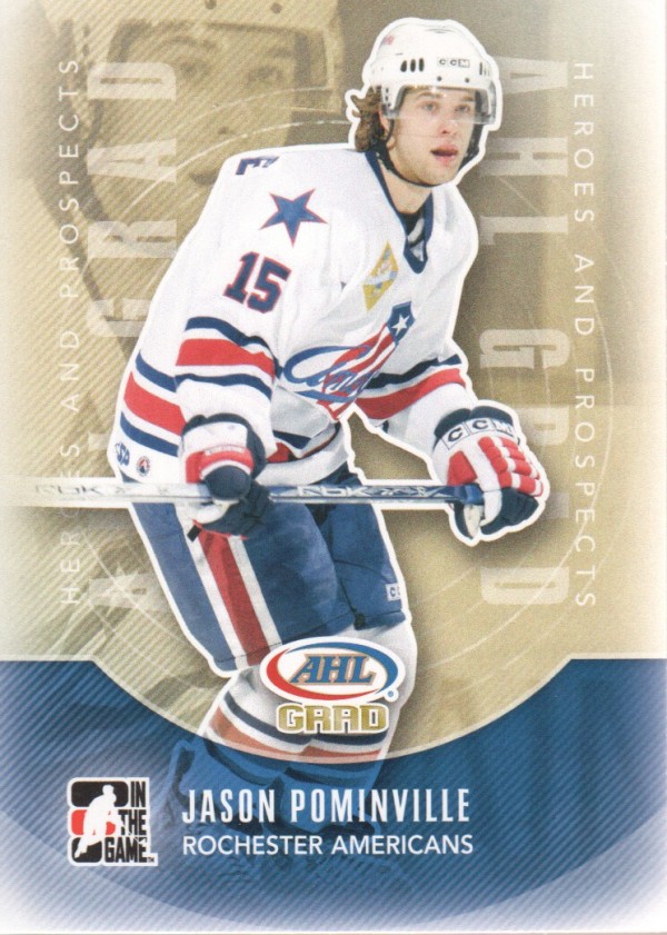 2011-12 ITG Heroes and Prospects #168 Jason Pominville AG