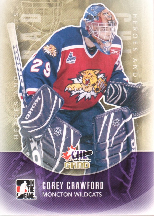 2011-12 ITG Heroes and Prospects #178 Corey Crawford CG