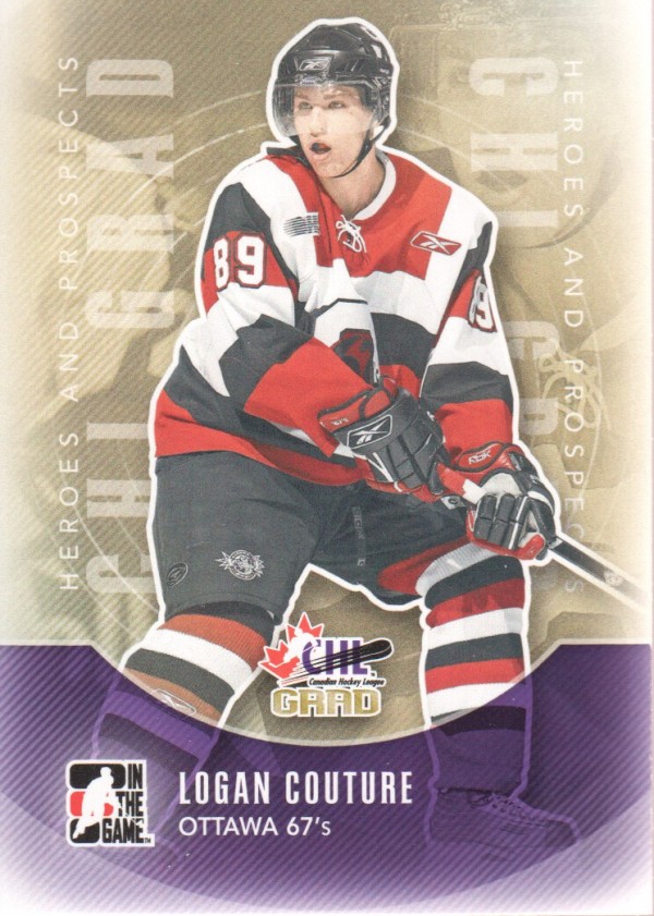 2011-12 ITG Heroes and Prospects #179 Logan Couture CG