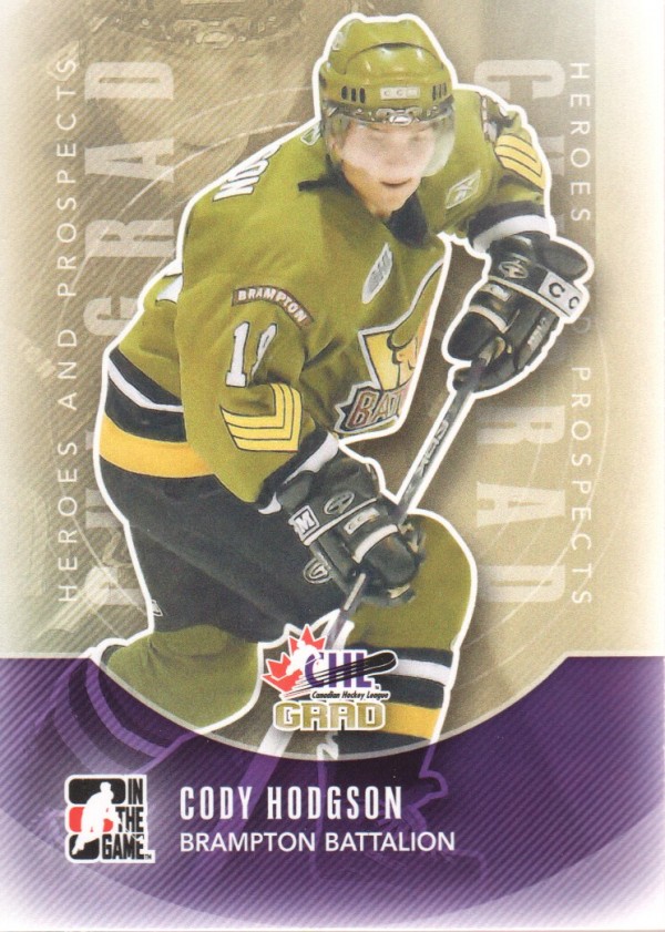 2011-12 ITG Heroes and Prospects #183 Cody Hodgson CG