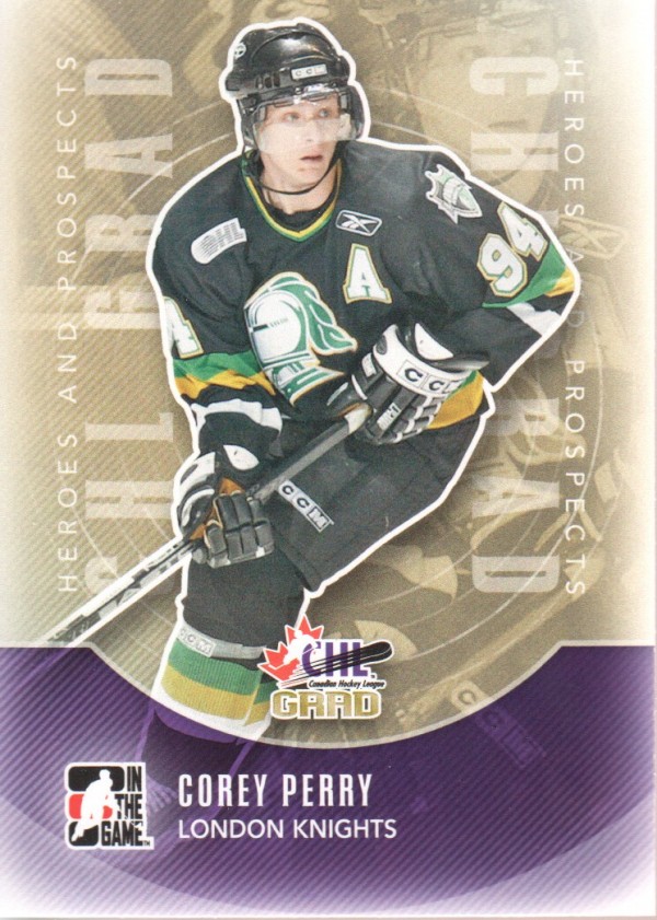 2011-12 ITG Heroes and Prospects #187 Corey Perry CG