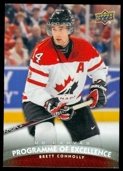 2011-12 Upper Deck Canvas #C257 Brett Connolly POE