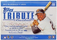2012 Topps Tribute Baseball Hobby Box