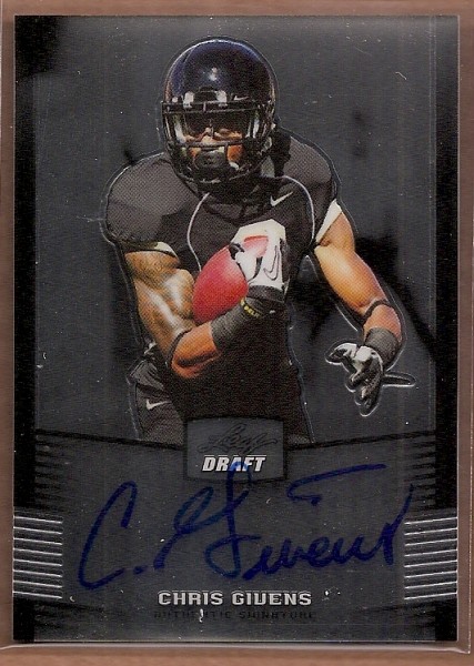 2012 Leaf Metal Draft #CG1 Chris Givens
