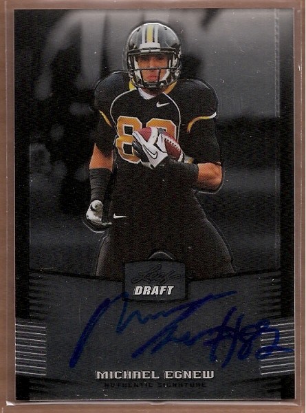 2012 Leaf Metal Draft #ME1 Michael Egnew
