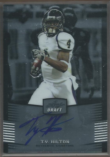 2012 Leaf Metal Draft #TYH T.Y. Hilton