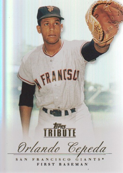 2012 Topps Tribute #20 Orlando Cepeda