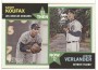 2012 Topps Heritage Then and Now #KV Sandy Koufax/Justin Verlander