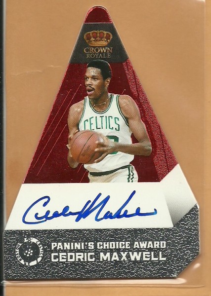 2011-12 Panini Preferred #125 Cedric Maxwell PC/74 AU
