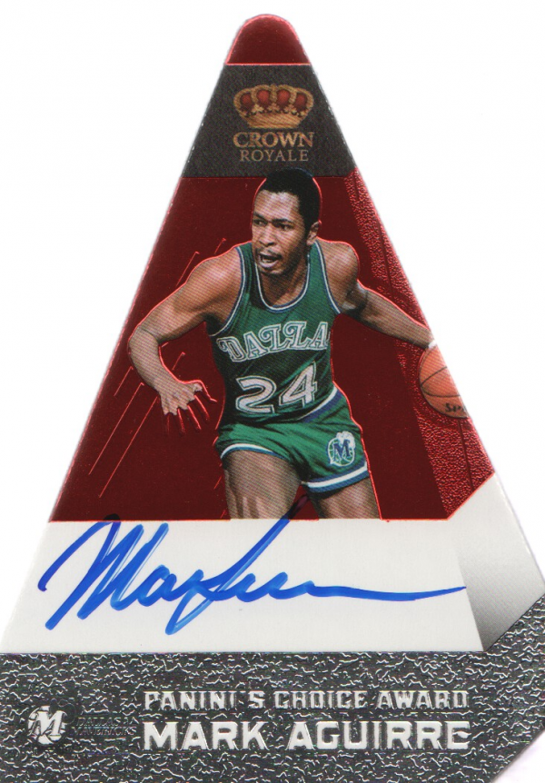 2011-12 Panini Preferred #170 Mark Aguirre PC/74 AU