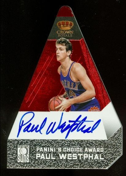 2011-12 Panini Preferred #181 Paul Westphal PC/74 AU
