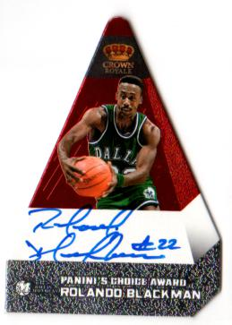 2011-12 Panini Preferred #185 Rolando Blackman PC/74 AU