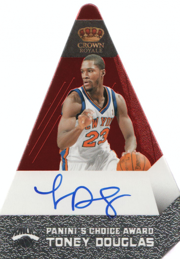 2011-12 Panini Preferred #194 Toney Douglas PC/74 AU