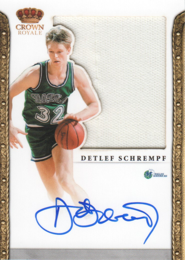 2011-12 Panini Preferred #223 Detlef Schrempf SL/99 JSY AU