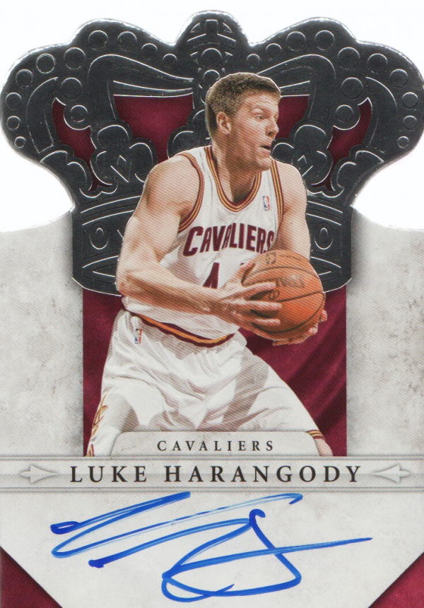 2011-12 Panini Preferred #275 Luke Harangody CR/99 AU