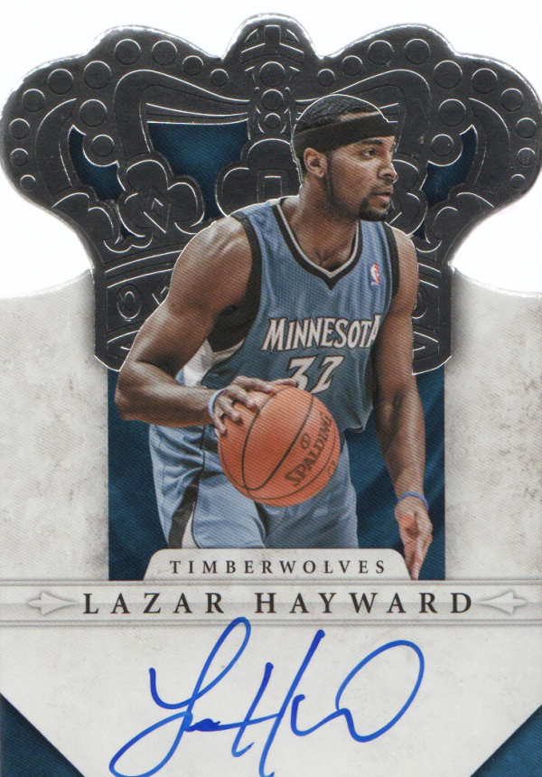 2011-12 Panini Preferred #277 Lazar Hayward CR/99 AU