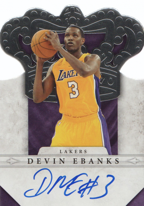 2011-12 Panini Preferred #285 Devin Ebanks CR/99 AU