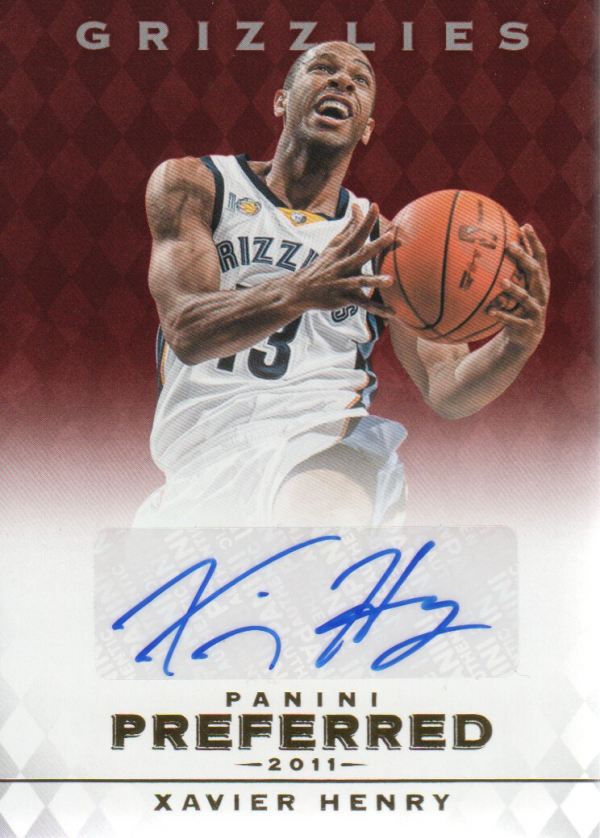2011-12 Panini Preferred #308 Xavier Henry PS/99 AU